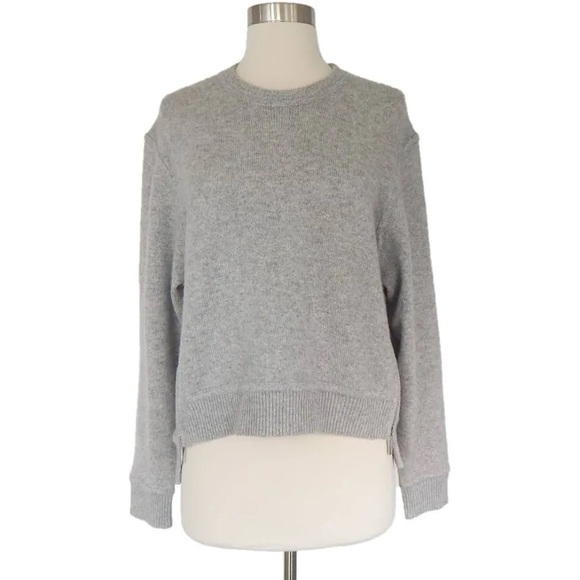 ✨ NWT MICHAEL KORS | WMNS 100% CASHMERE HI-LO SWEATER W/ ZIPPERS | $395 | LARGE - Picture 6 of 15